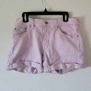 Levi’s Pink Stretch Cuffed Shorts -27